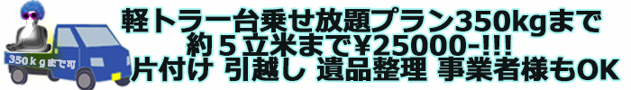 軽トラきゃんぺーん中!! リサイクル回収